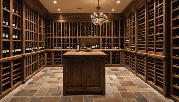 Décoiffez Votre Cave à Vin avec le Choix Idéal de Revêtement de Sol !